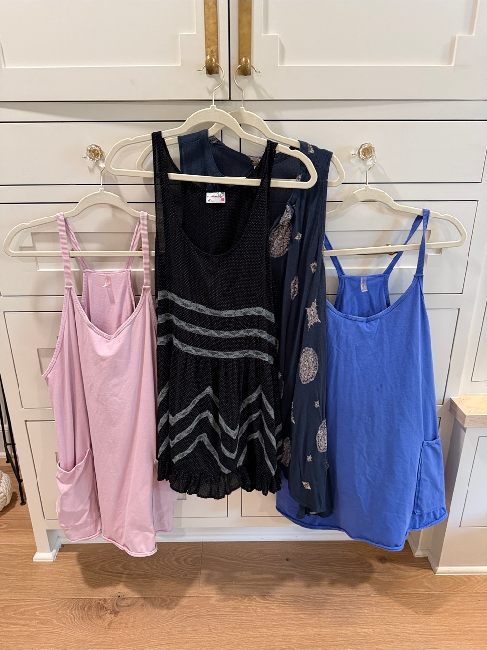 Lot of Free People tops/rompers - M